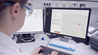 autonmer Drohnenflug