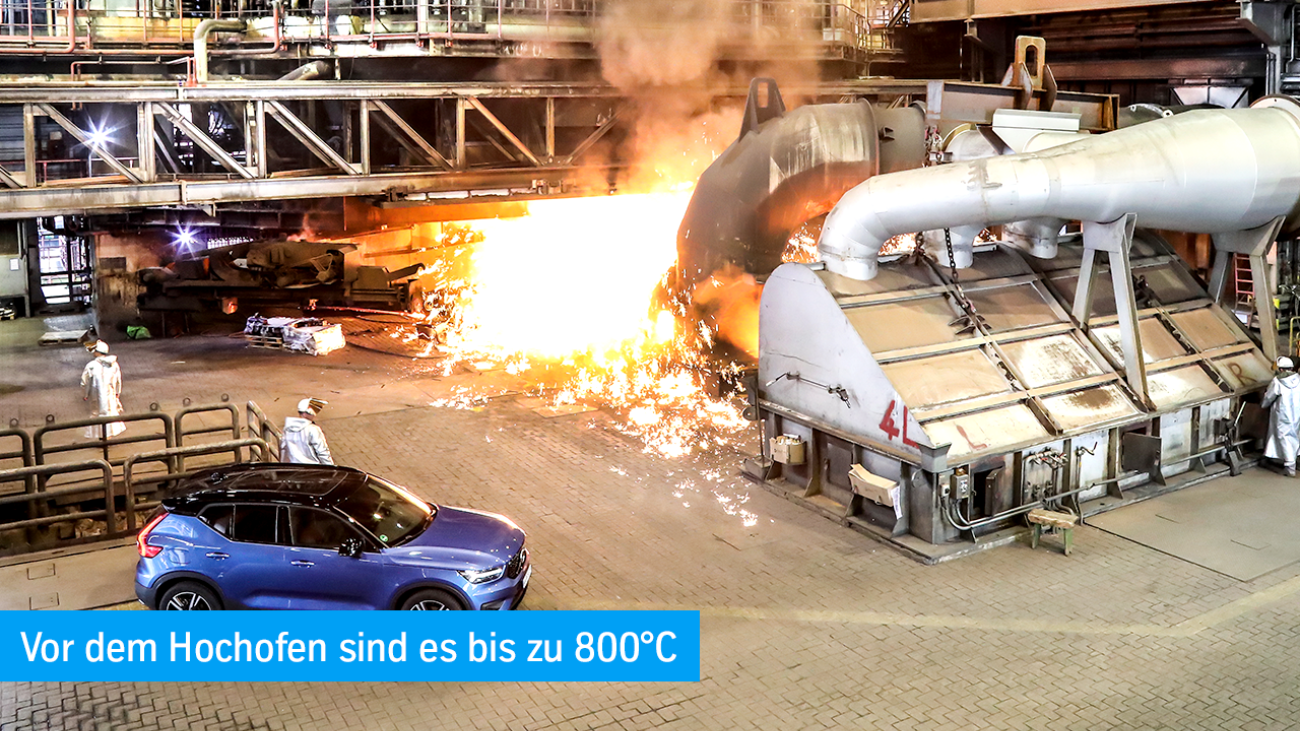 Volvo CX40 zu Besuch in Duisburg Volvo CX40 zu Besuch in Duisburg