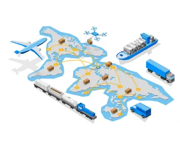 Lieferkette Lieferkette