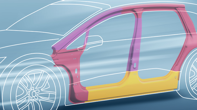 InPart Solutions: Reducing complexity in automotive lightweight design through part integration using steel