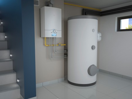 Für unterschiedlichste Gehäuse von Heizungsanlagen und Warmwasseraufbereitern: organisch bandbeschichtete pladur®-Verbundwerkstoffe. 