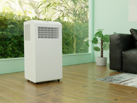 Organisch bandbeschichteter Stahl pladur® für Gehäuse von Klimageräten.