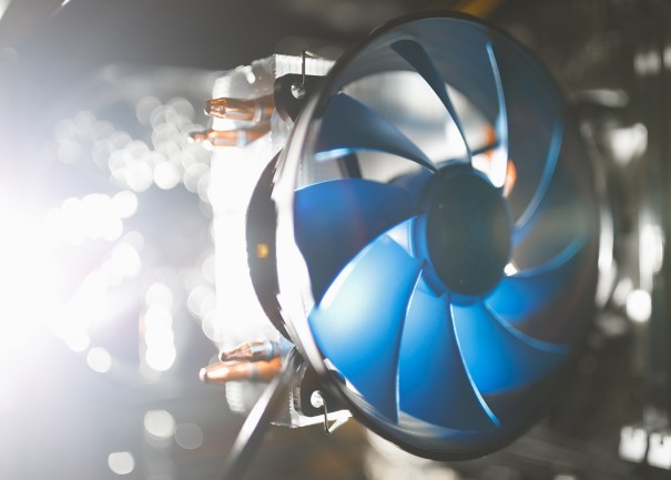 powercore®-Elektroband (NO) für effiziente Elektromotoren in Klima- und Lüftungsanlagen.