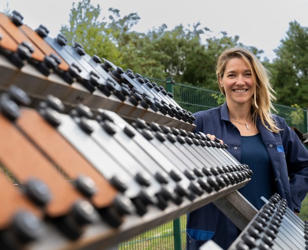Unsere Expertin für bandverzinkte Stähle: Sophie Merling, Oberflächenentwicklung thyssenkrupp Steel. Unsere Expertin für bandverzinkte Stähle: Sophie Merling, Oberflächenentwicklung thyssenkrupp Steel.