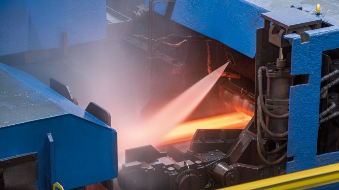 Digital factory with networked steel production 