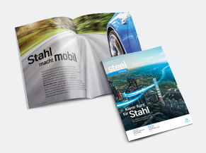 Fahrwerksbeitrag aus steel compact