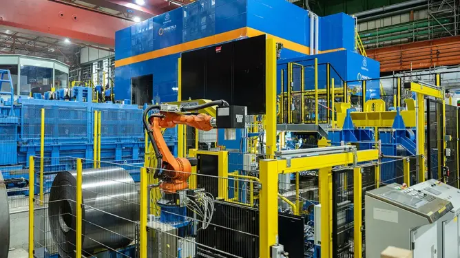 Doppelreversiergerüst in Bochum