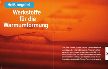 Screenshot der Titelgeschichte der steelcompact Screenshot der Titelgeschichte der steelcompact