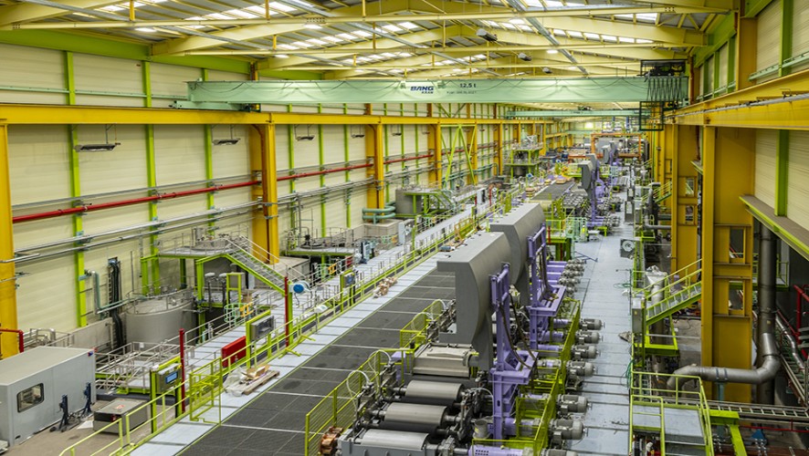 Coating line VA13 for tinplate packaging Coating line VA13 for tinplate packaging