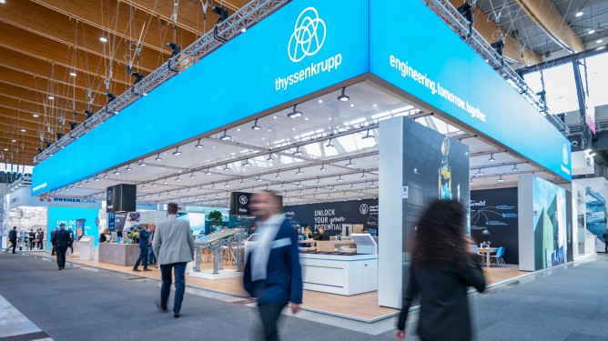 MOVING STEEL FORWARD: thyssenkrupp Steel auf der Blechexpo 2025 in Stuttgart MOVING STEEL FORWARD: thyssenkrupp Steel auf der Blechexpo 2025 in Stuttgart