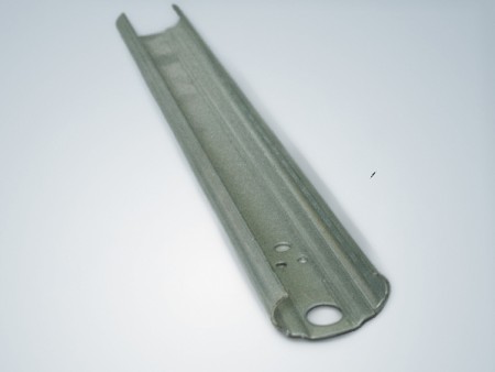 Hot-dip galvanized narrow strip with all-around corrosion protection for durable profiles used in outdoor applications.