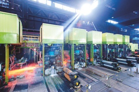 Refurbishment Hot strip production