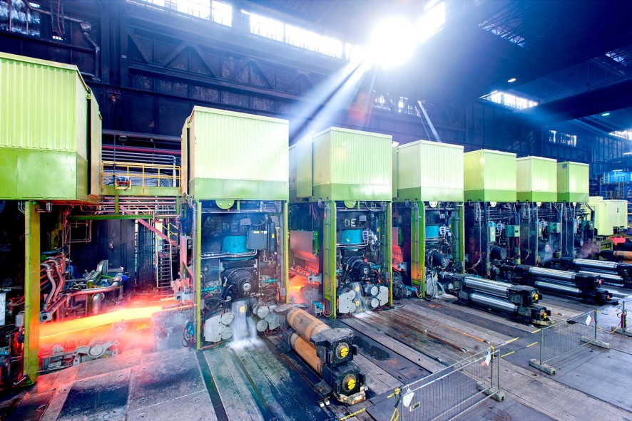 Presse Service Warmbandfertigung ThyssenKrupp Steel Europe Presse Service Warmbandfertigung ThyssenKrupp Steel Europe