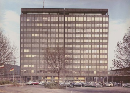 50 Jahre ThyssenKrupp Steel Europe Hauptquartier in Duisburg