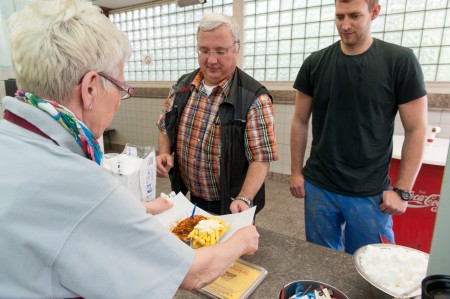 Imbiss-Bude ThyssenKrupp Steel Europe