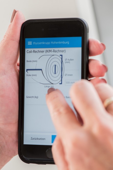 thyssenkrupp Hohenlimburg App thyssenkrupp Hohenlimburg App