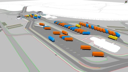 The Truck handling at thyssenkrupp in Duisburg goes digital