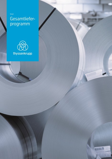 Gesamtlieferprogramm des Stahlbereichs von thyssenkrupp Gesamtlieferprogramm des Stahlbereichs von thyssenkrupp
