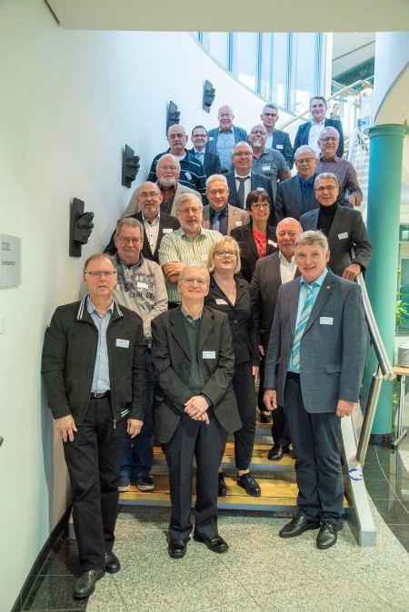 Ein halbes Jahrhundert bei thyssenkrupp Steel: Rund 30 Mitarbeiter und Mitarbeiterinnen feiern goldenes Dienstjubiläum