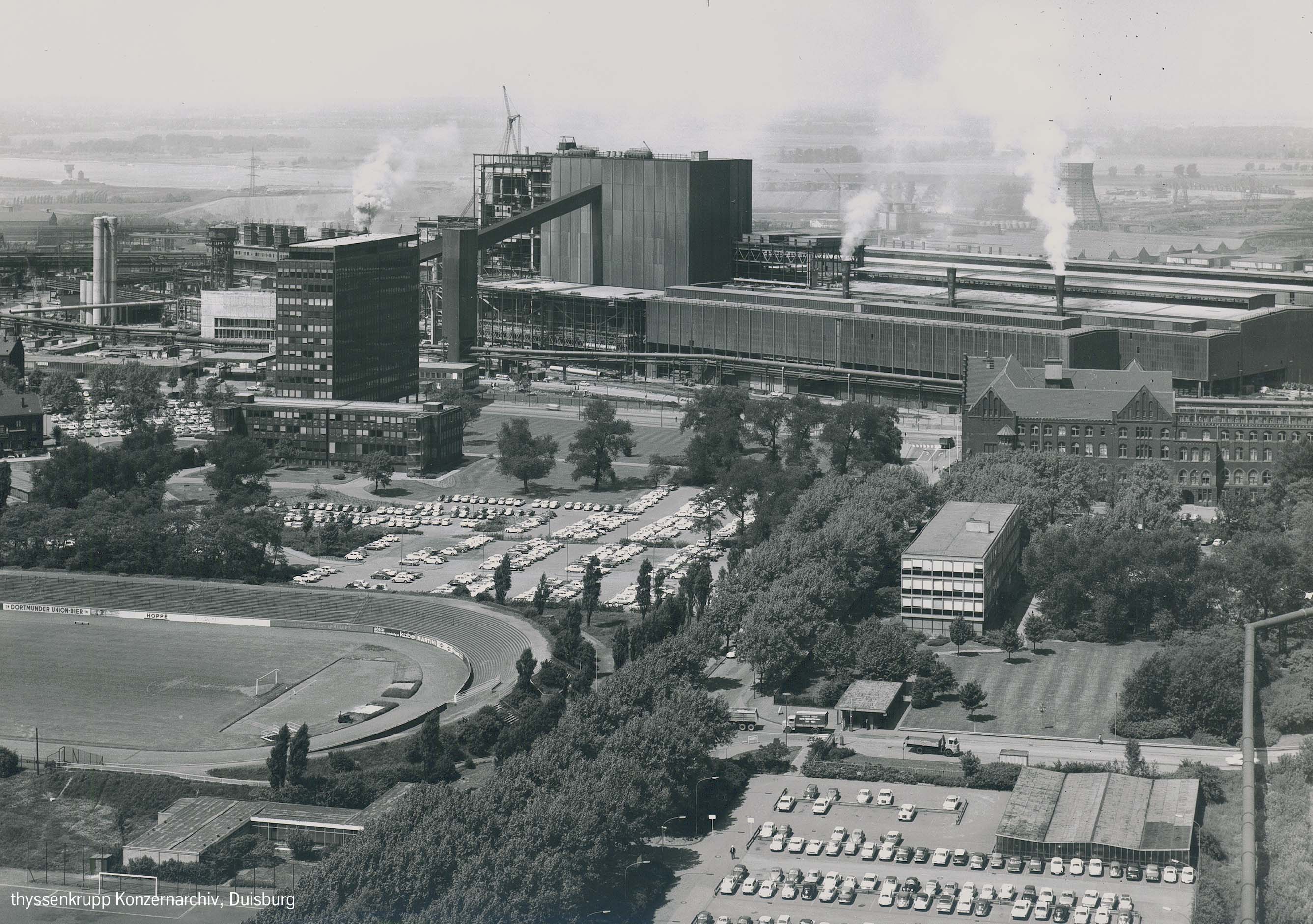 Forever Young Thyssenkrupp S Bof Meltshop In Duisburg Turns 50