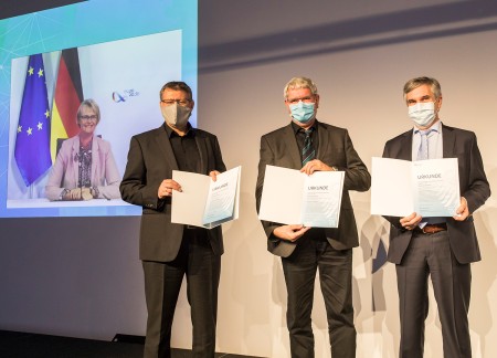 thyssenkrupp Carbon2Chem Übergabe Förderbescheid thyssenkrupp Carbon2Chem Übergabe Förderbescheid