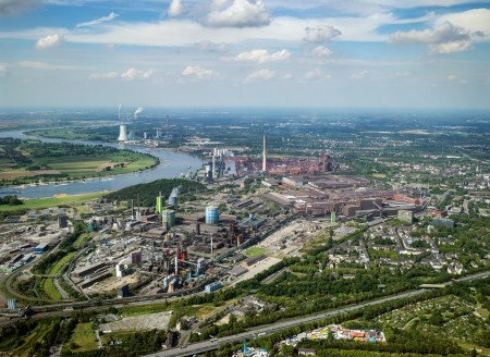 Luftaufnahme Standort Duisburg, thyssenkrupp Steel Europe AG, Quelle: thyssenkrupp Steel Europe  Luftaufnahme Standort Duisburg, thyssenkrupp Steel Europe AG, Quelle: thyssenkrupp Steel Europe