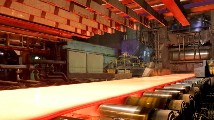 Last rolling shift at heavy plate site in Hüttenheim before closure