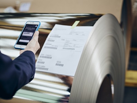 With the Packaging Steel App, complaints can now be opened digitally. With the Packaging Steel App, complaints can now be opened digitally.