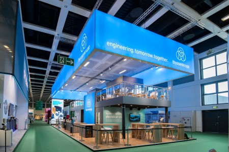 On May 11 and 12, from 2:00 to 2:30 p.m., the Greentalk with Dr. Carmen Ostwald, Head of Strategies, Markets and Business Model at thyssenkrupp Steel will take place in the bluemint® area at the thyssenkrupp booth: Hall 2.2, Booth 22A21-B20 On May 11 and 12, from 2:00 to 2:30 p.m., the Greentalk with Dr. Carmen Ostwald, Head of Strategies, Markets and Business Model at thyssenkrupp Steel will take place in the bluemint® area at the thyssenkrupp booth: Hall 2.2, Booth 22A21-B20