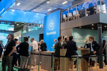 Time for expert discussions: At Coiltech in Augsburg, Hall 1, booth E14, thyssenkrupp Steel and thyssenkrupp Electrical Steel will be showcasing new products and services around the megatrends of energy and mobility turnarounds.