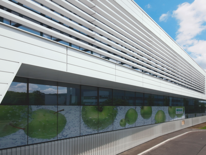 pladur® Deluxe von thyssenkrupp Steel wurde für das Auhof Center, Wien/Österreich, verwendet. 