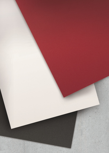 pladur® Deluxe von thyssenkrupp Steel − von matter Schönheit und Vielfalt für die Fassadengestaltung im hochwertigen Geschossbau.