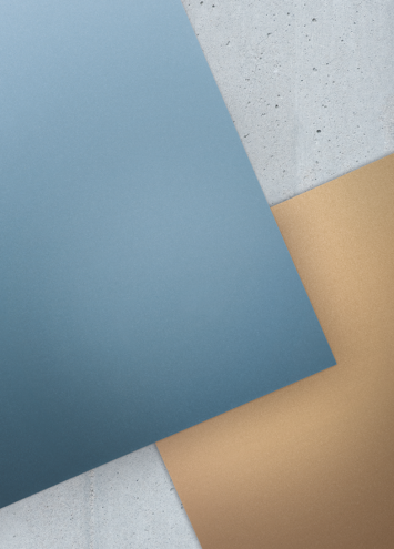 reflections Pearl von thyssenkrupp Steel − Fassaden für den hochwertigen Geschossbau, die matt, metallic und bunt sind. 