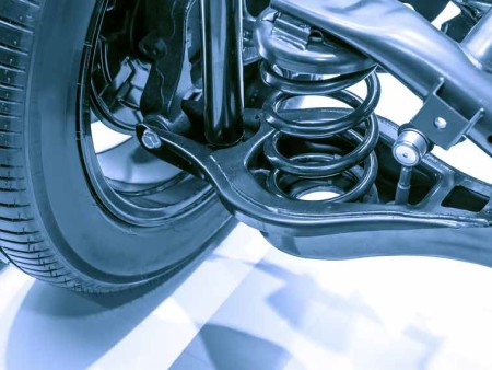 High-strength micro-alloyed HD steels for wheel suspensions.