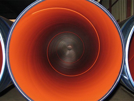 Spiral welded steel pipes for the conveyance of oil and gas Spiral welded steel pipes for the conveyance of oil and gas