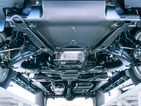 Highly ductile micro-alloyed steels for use in chassis.