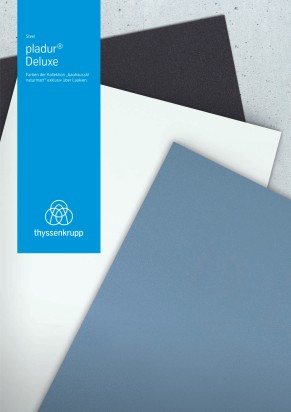 Farbkarte pladur® Deluxe, Laukien "bauhausstil naturmatt" 