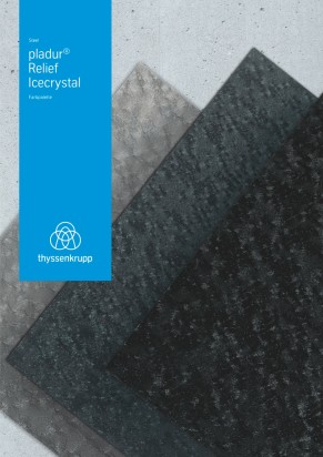 Farbkarte pladur® Relief Icecrystal Farbkarte pladur® Relief Icecrystal