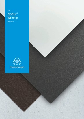 Farbkarte pladur® Wrinkle