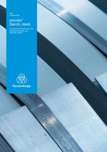 precidur® – Bainitic steels precidur® – Bainitic steels