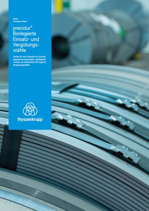precidur® – Borlegierter Einsatz- und Vergütungsstahl