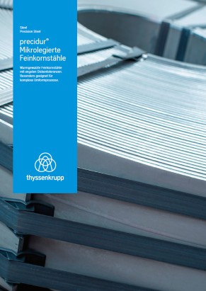 precidur® – Mikrolegierter Feinkornbaustahl