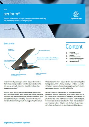 perform® - Product information perform® - Product information