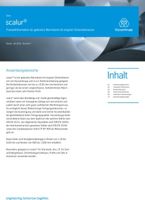 Produktinformation scalur® Produktinformation scalur®