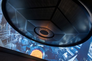 Besuchercentrum von innen