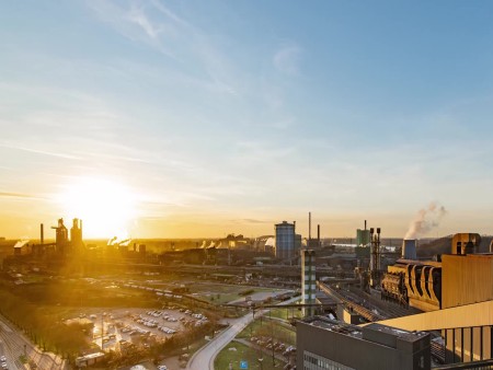 Zeitrafferaufnahme thyssenkrupp Steel Zeitrafferaufnahme thyssenkrupp Steel