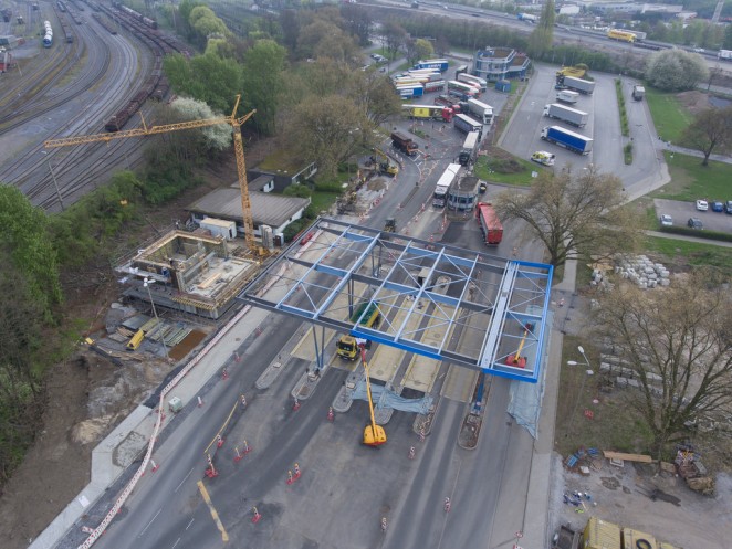 Drohnenaufnahme Tor 6