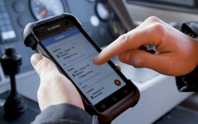 Train driver app for better internal logistics  Train driver app for better internal logistics