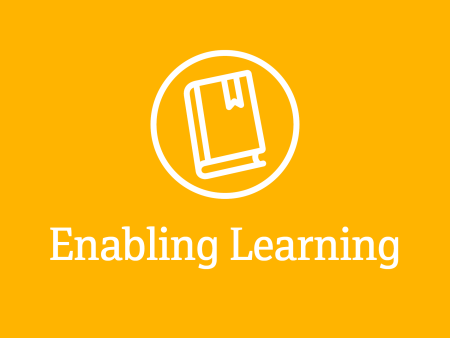 Enabling learning Enabling learning