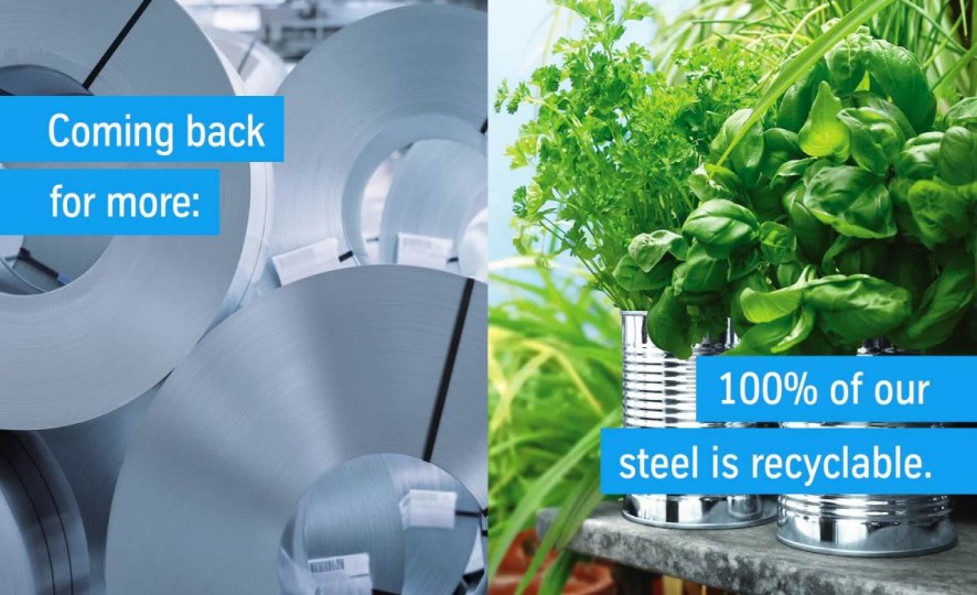 Steel: top recycling rate Steel: top recycling rate